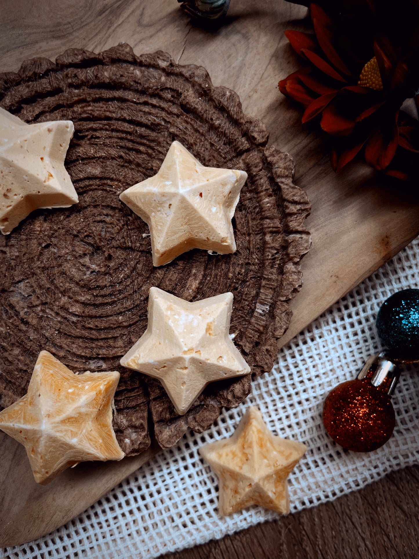 XMAS Jackfruit Stars - 12pcs