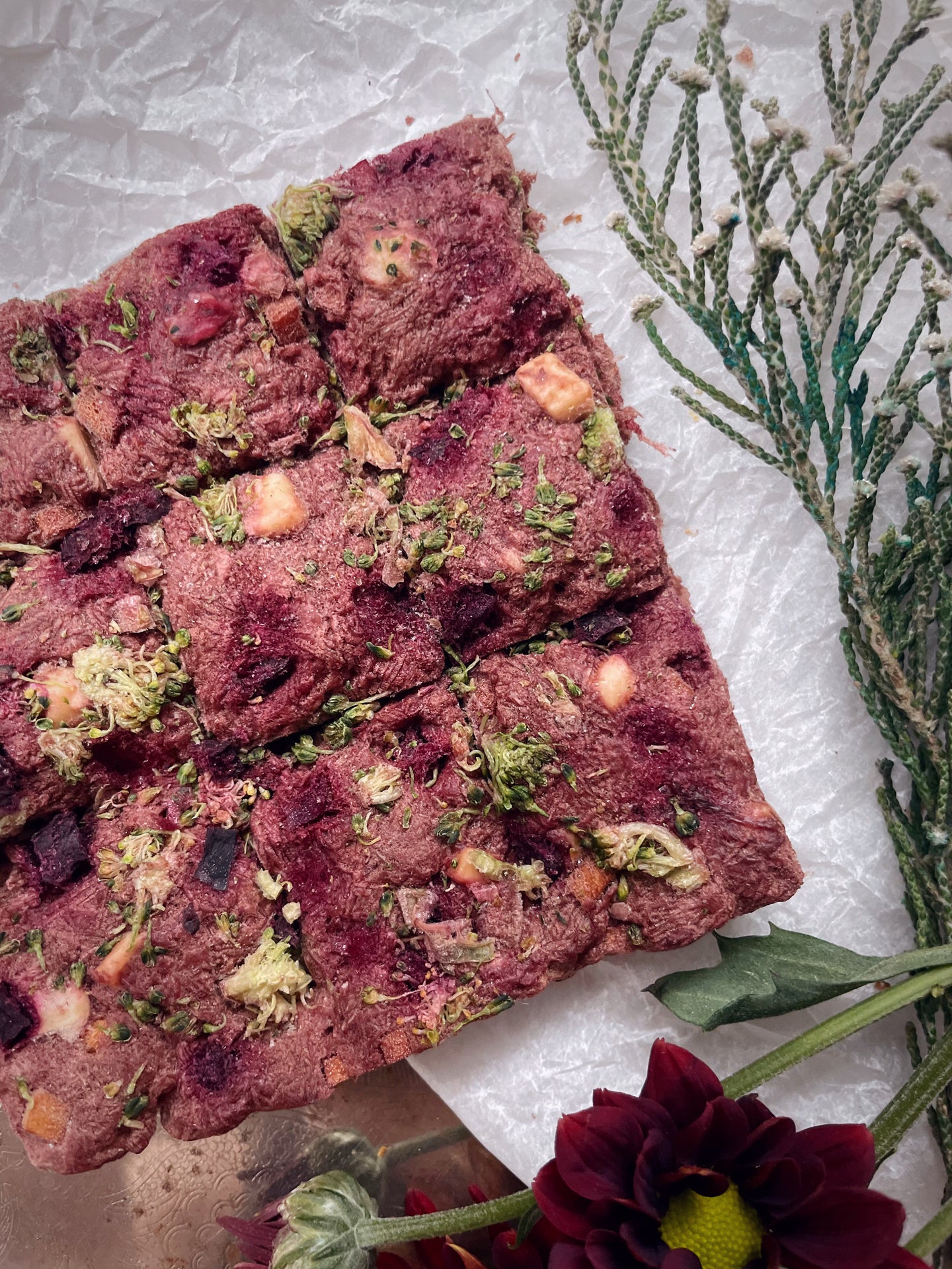 XMAS Fruit Cake - 9 squares