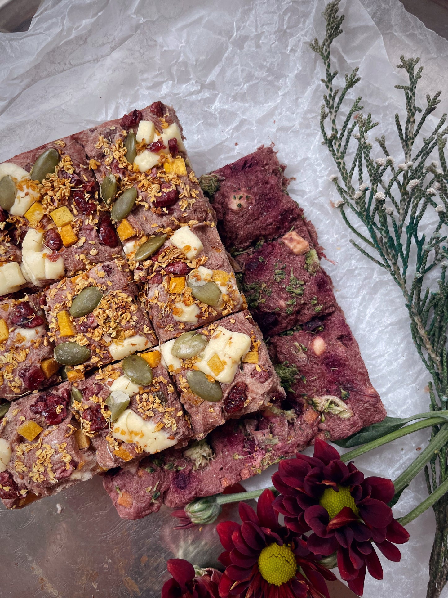 XMAS Fruit Cake - 9 squares