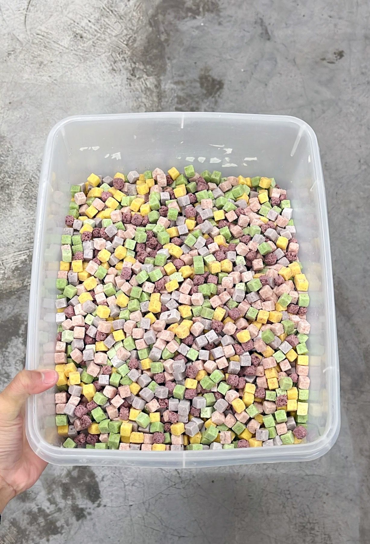 Fruity Duck Egg White Cubes (Vegetarian) - 60g